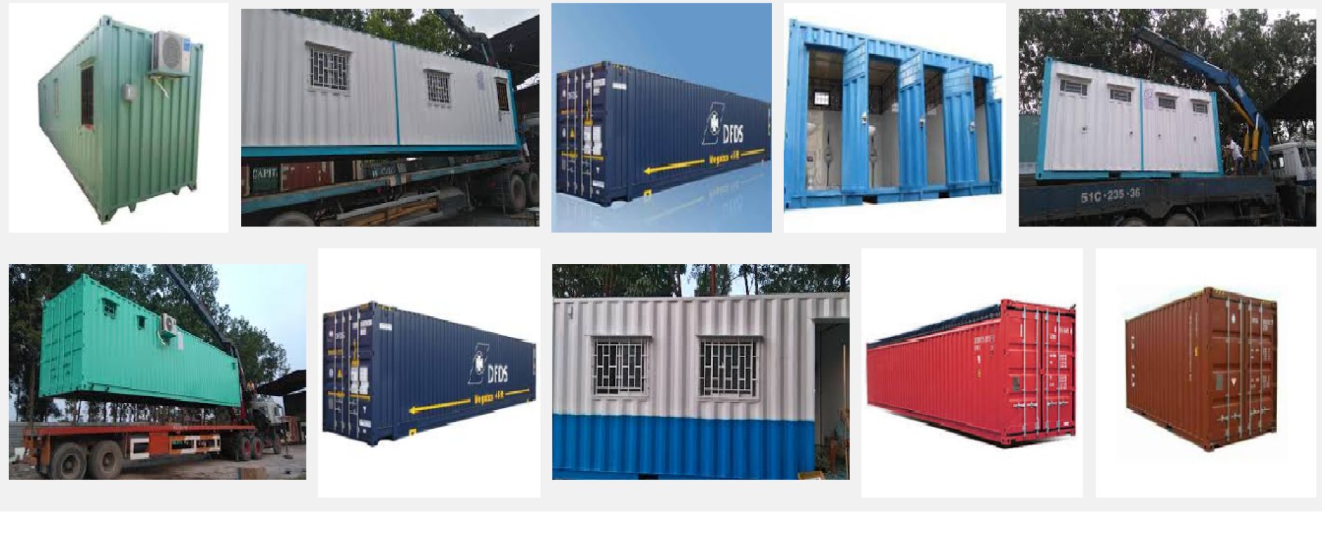 container 40' làm văn phòng toilet