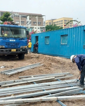Miền Nam Phát cho thuê container tại KCN Rạch Bắp - Bến Cát
