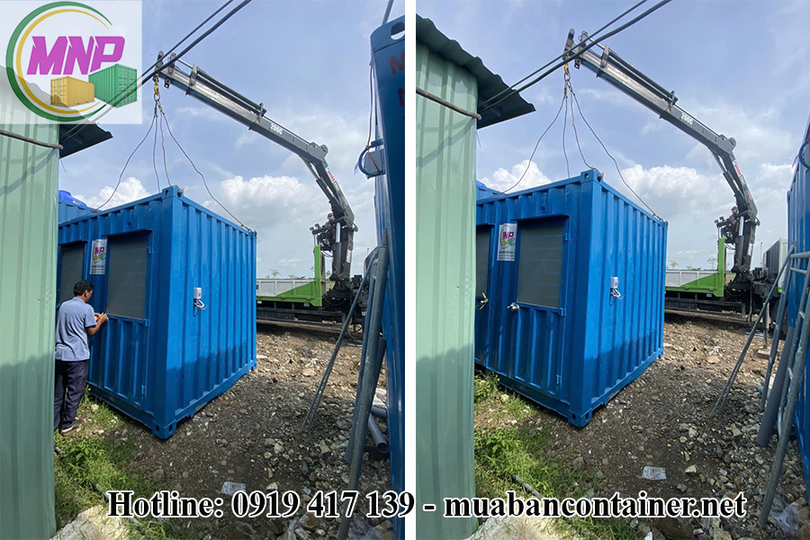 thu mua container văn phòng trảng bom