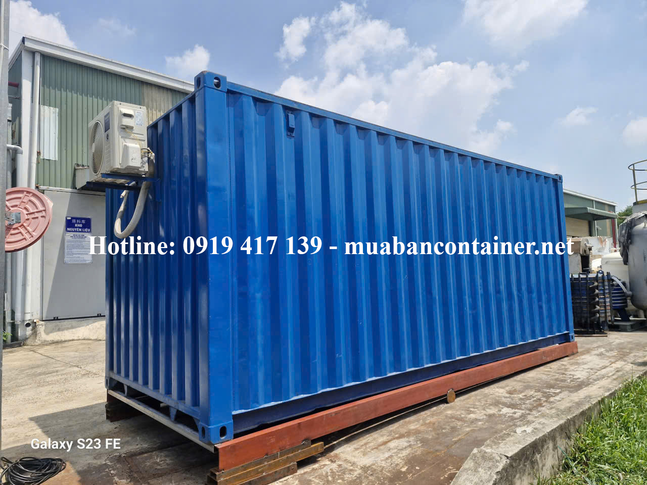 thu mua container giá cao tại xuân lộc