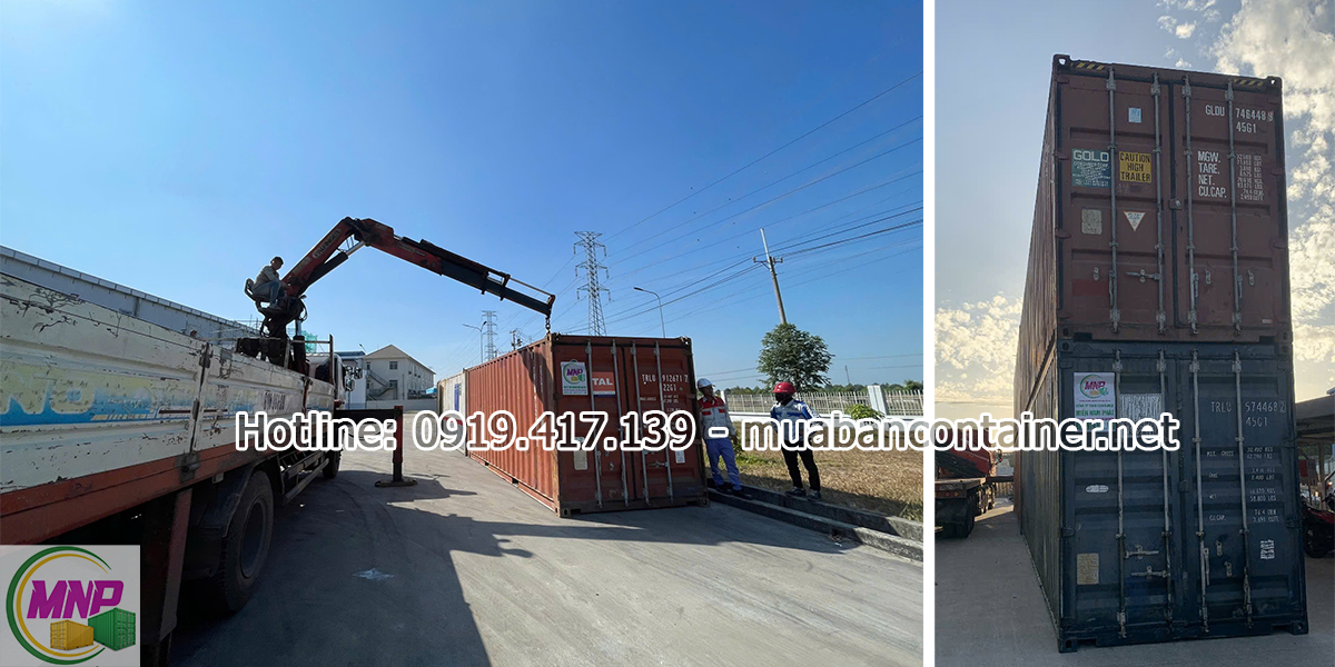 thu mua container tại Bình Phước tận nơi