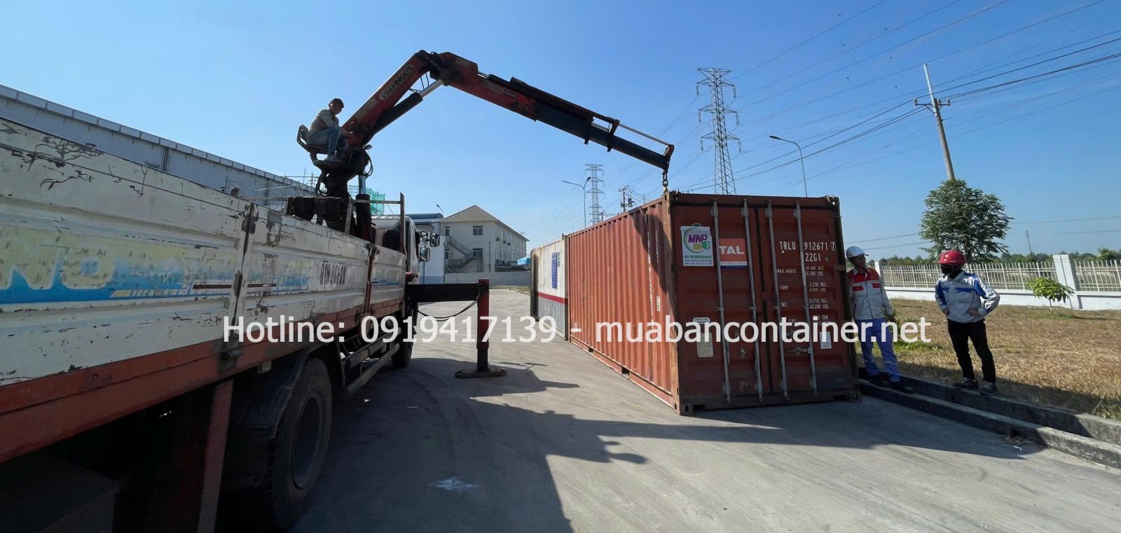 Quy trình cẩu kéo vận chuyển container thanh lý chuyên nghiệp tại tỉnh Tây Ninh