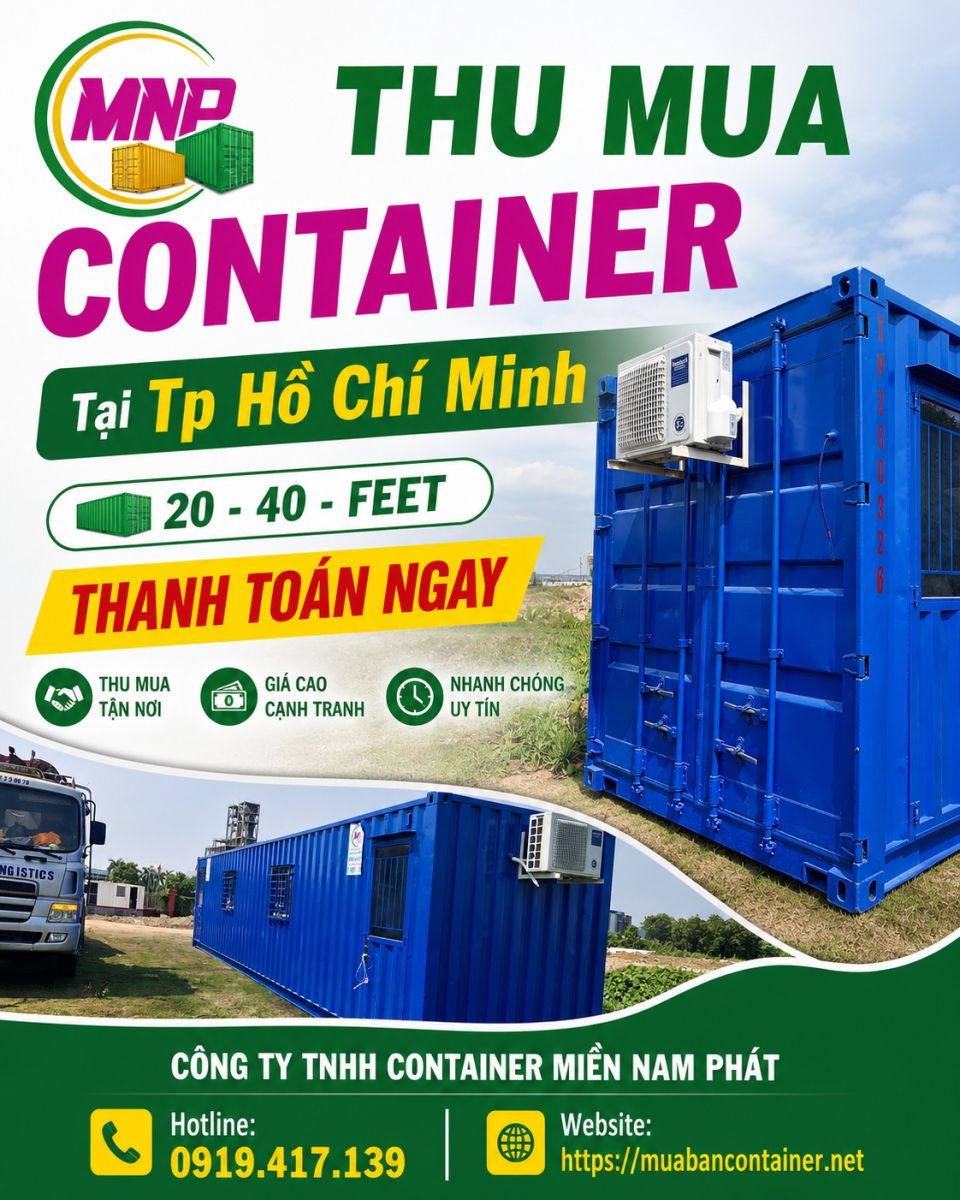 thu mua container tại tp Hồ Chí Minh