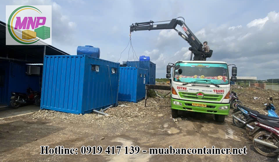 thu mua container văn phòng 20ft tại trảng bom