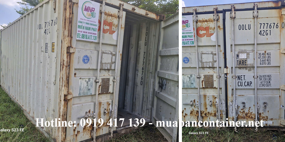 thu mua container xuân lộc