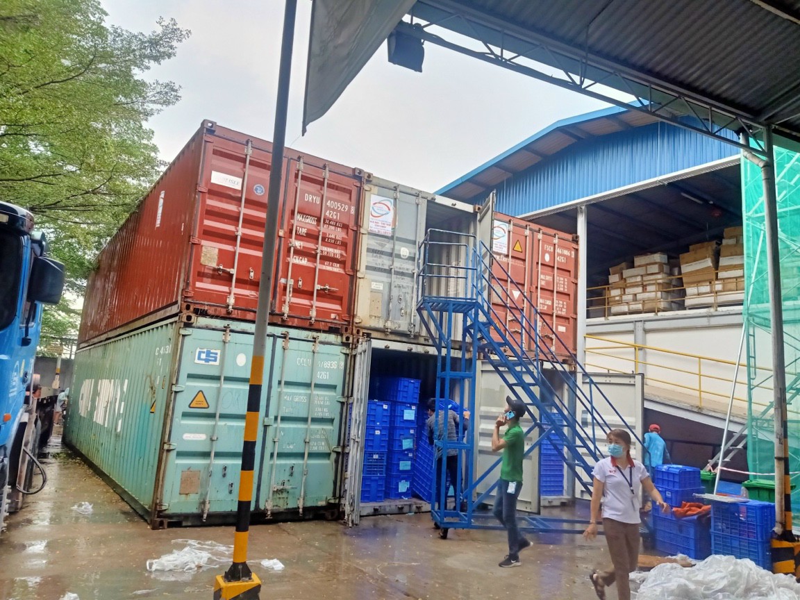 cho thuê container tại Long Hậu - Cần Giuộc