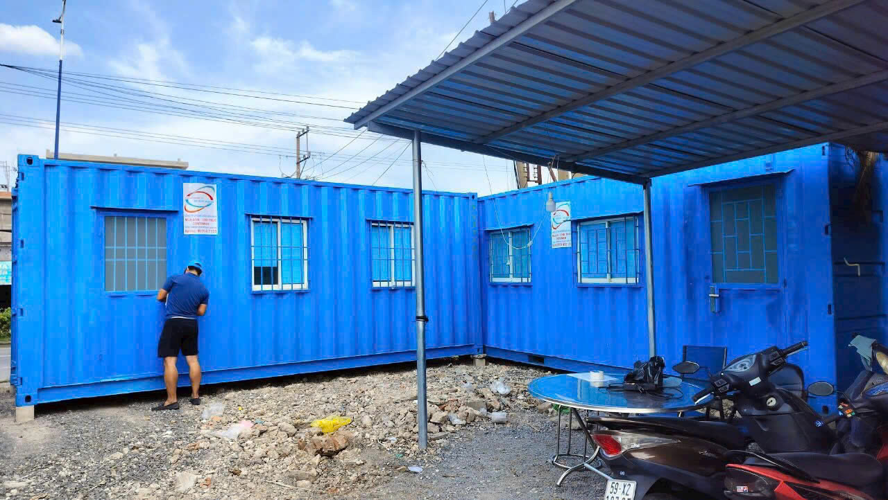 cho thuê container tại Long Giang Tiền Giang