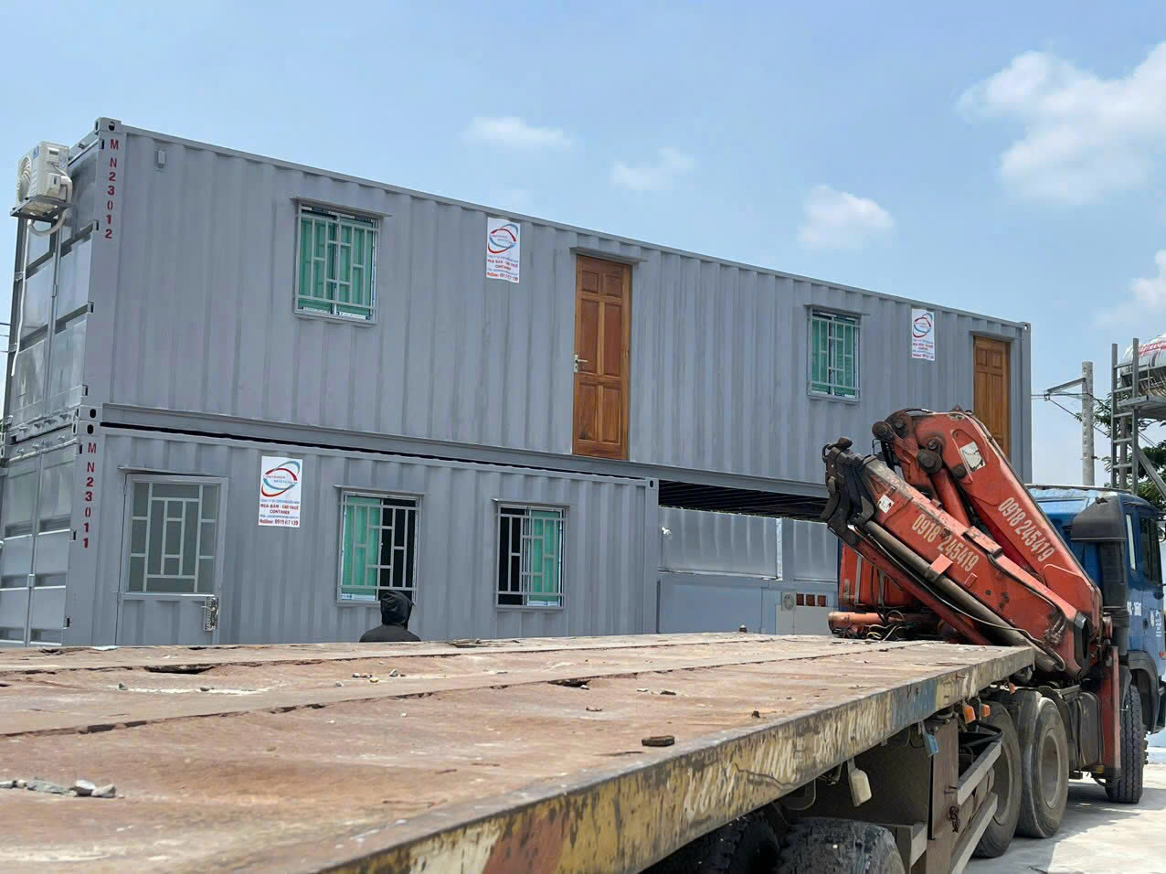 cho thuê container tại KCN Xuyên Á Long An