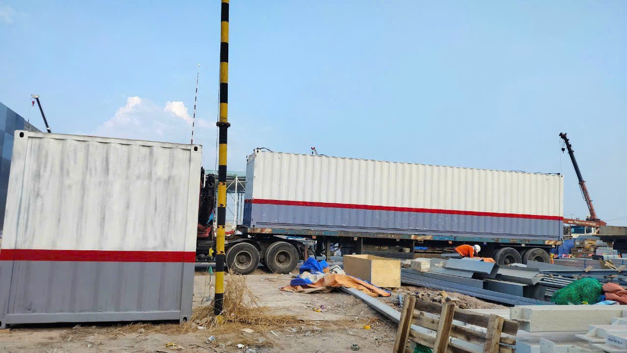 cho thuê container tại KCN Tây Bắc - Củ Chi