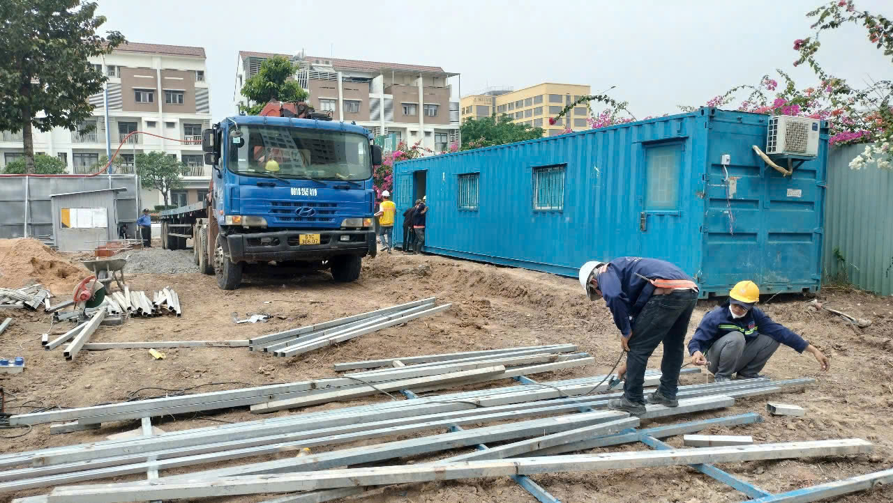 cho thuê container tại Quận 12 - TPHCM