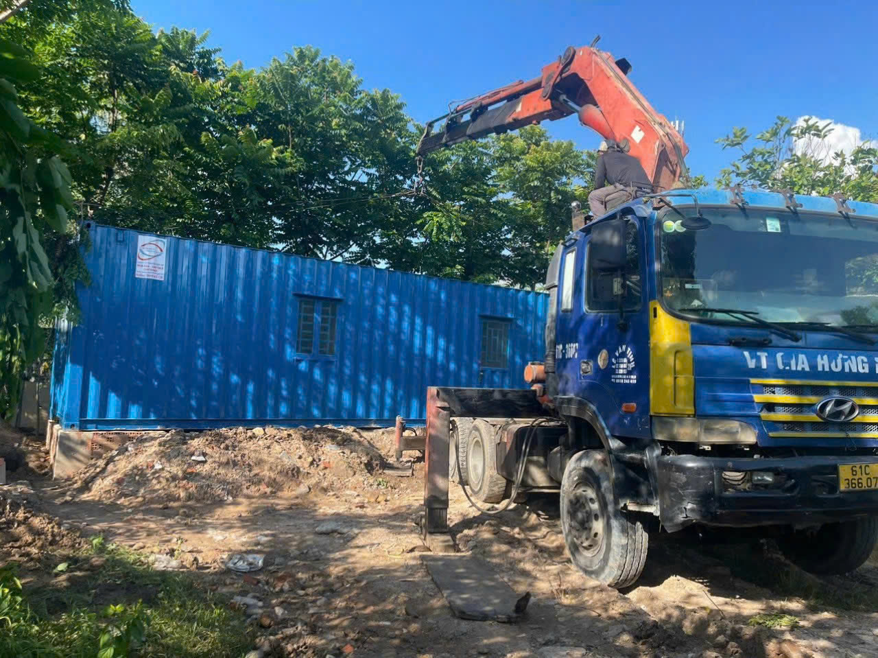 cho thuê container tại Mộc Bài - Tây Ninh