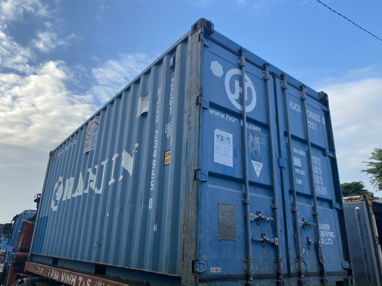 cho thuê container tại Long Thành