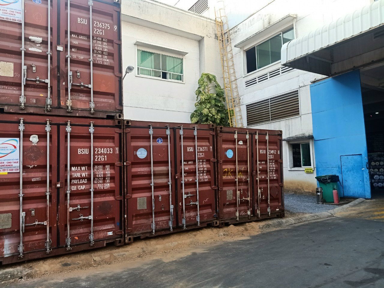 cho thuê container tại Trảng Bom