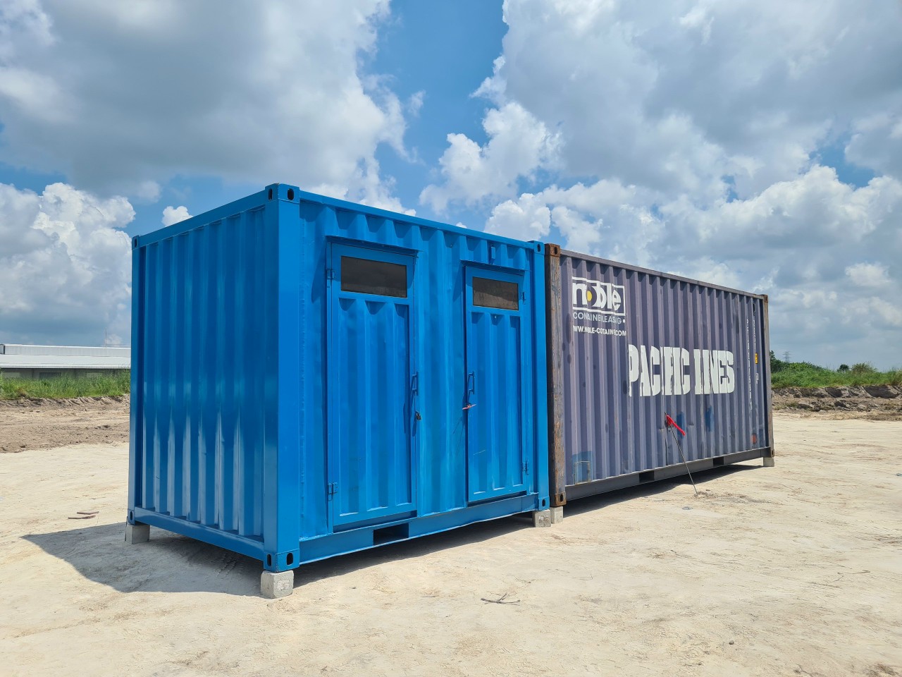 Giá thuê container 20 feet