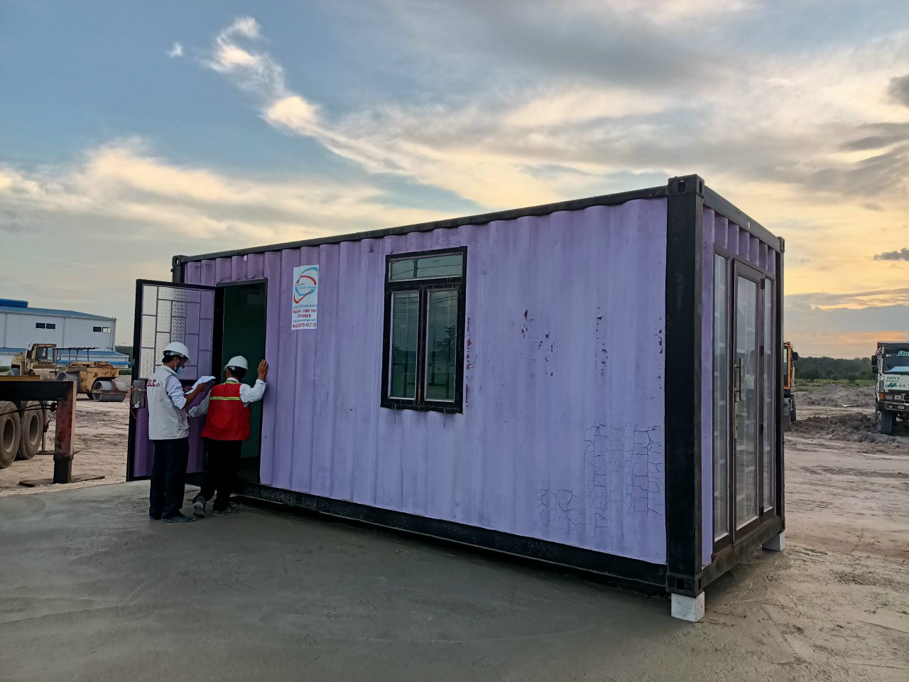 Cho thuê container tại thuận an