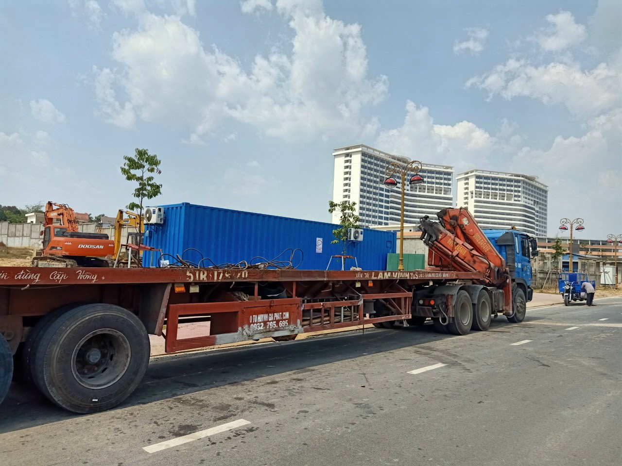 Cho thuê container tại thuận an