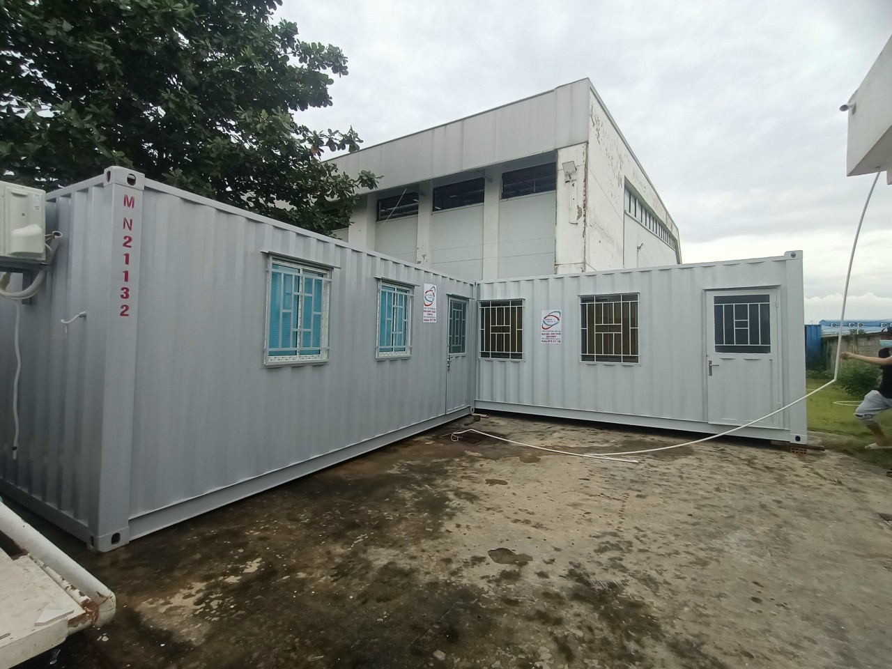 Thuê container làm văn phòng