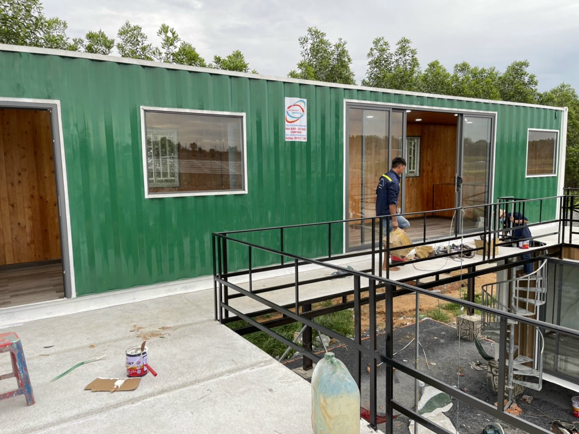 Container nh&agrave; ở