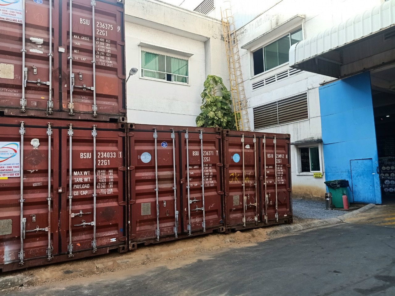 Cho thuê thùng container tại Bình Dương