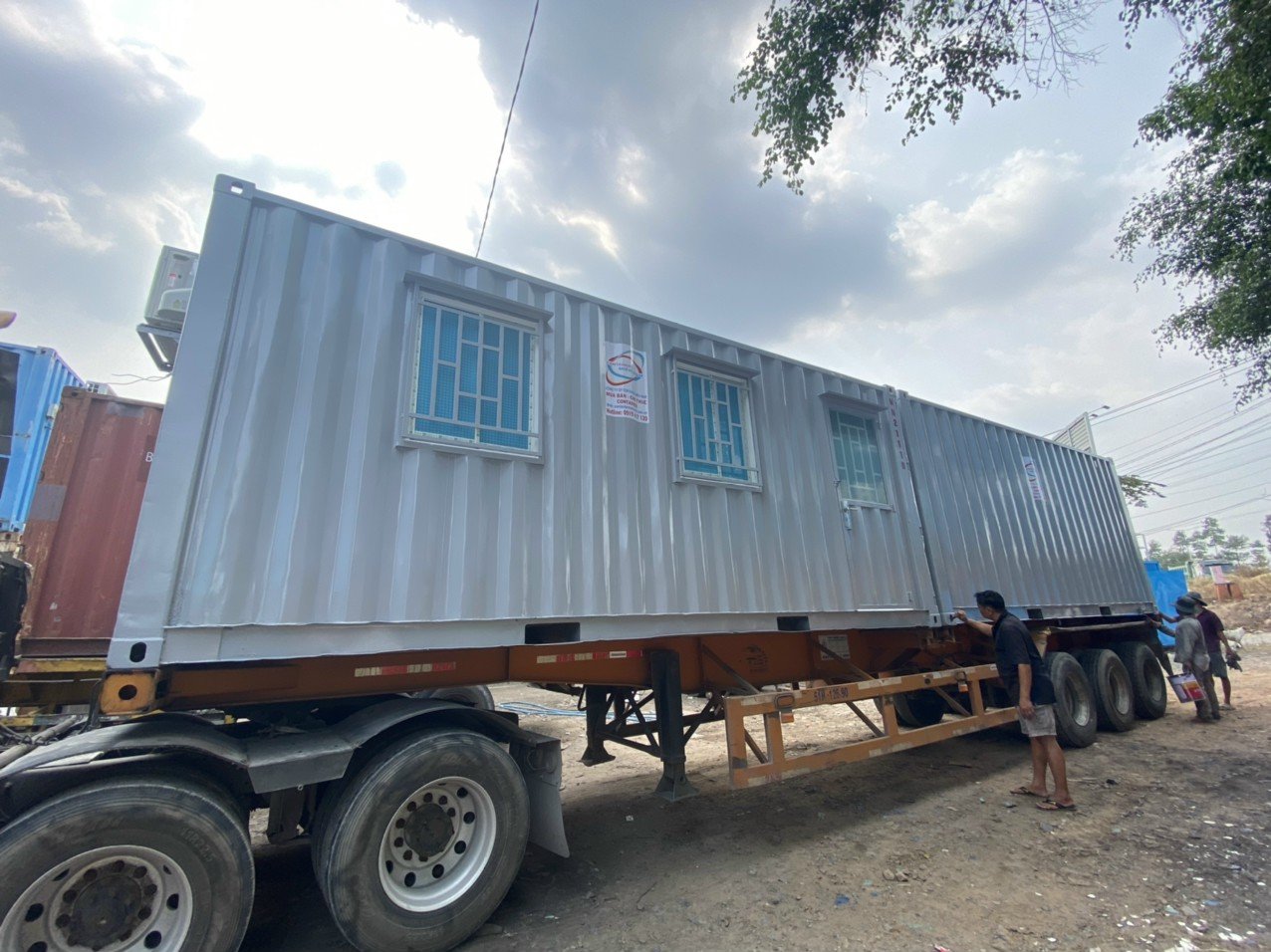 cho thuê container tại kcn Vsip