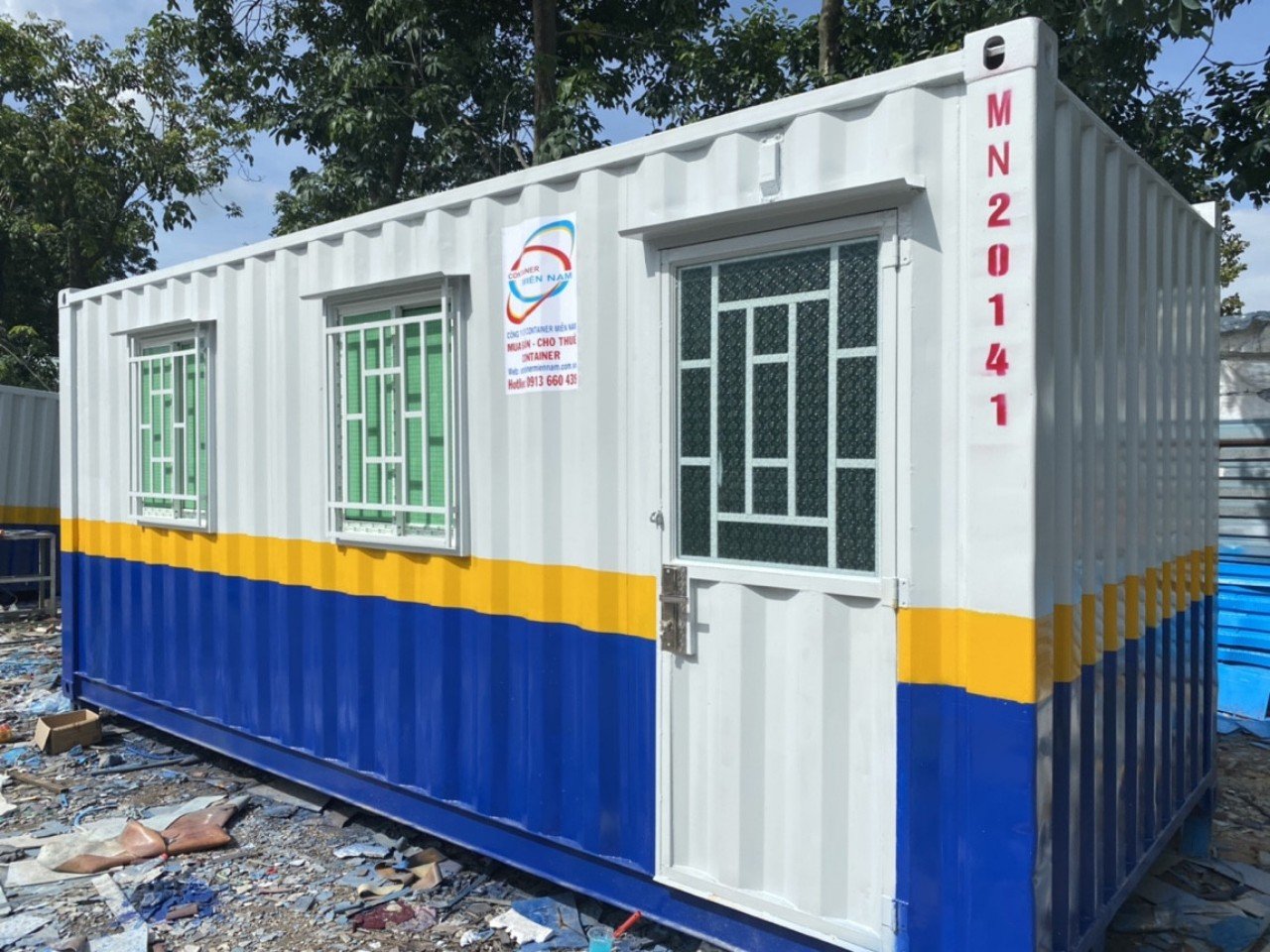 cho thuê container tại KCN Nam Tân Uyên