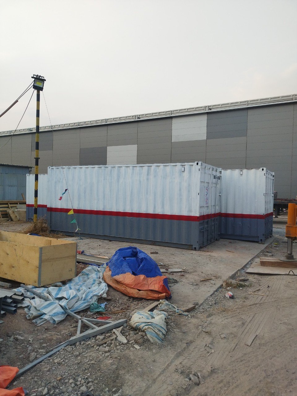 cho thuê container tại KCN Đại Đăng