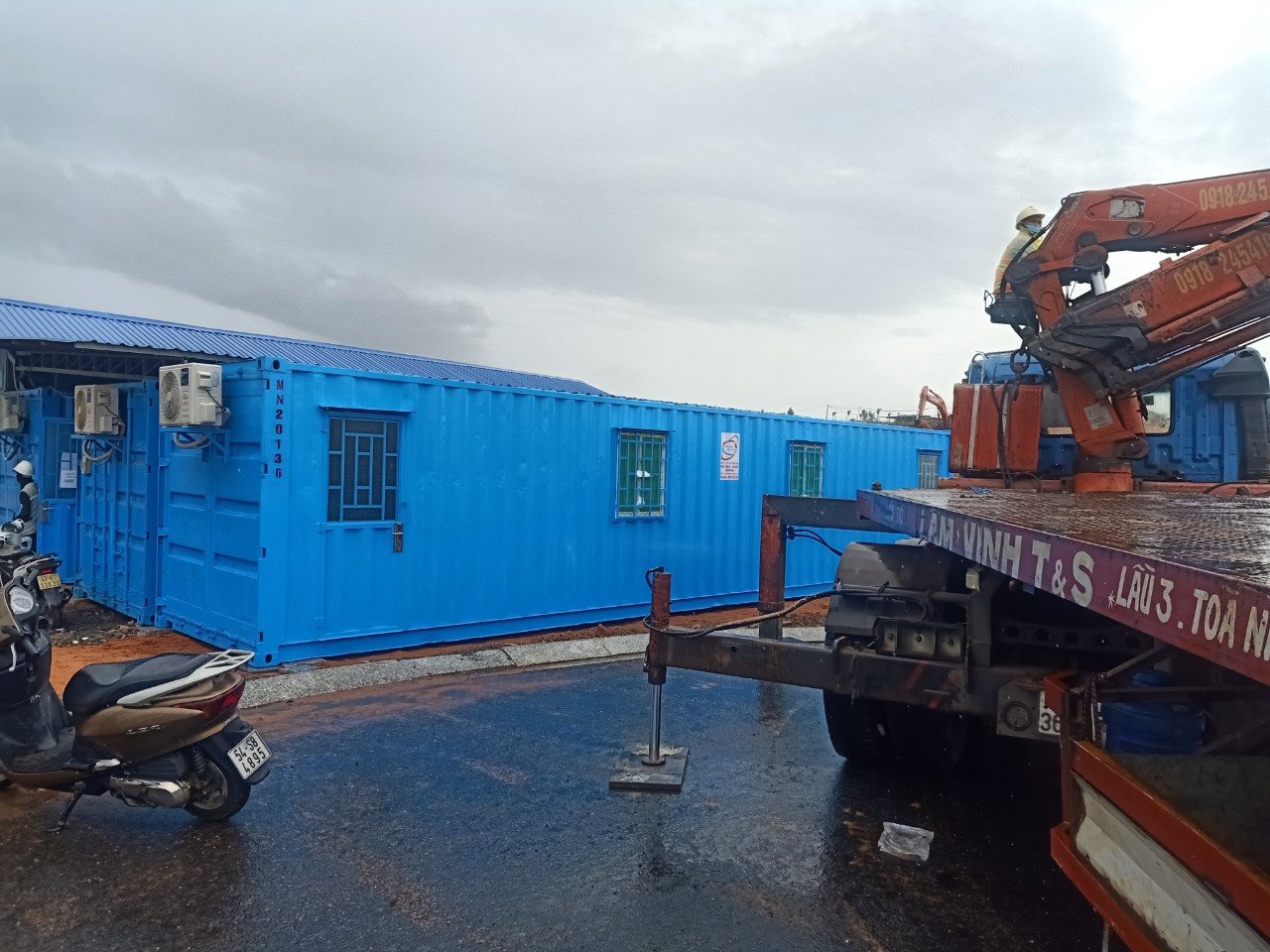 luu &yacute; thu&ecirc; container