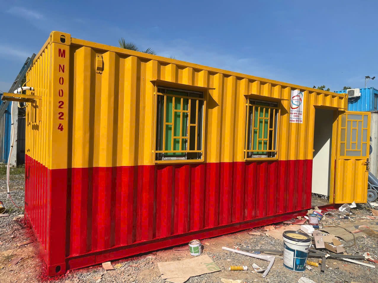 cho thuê container tại Bến Cát
