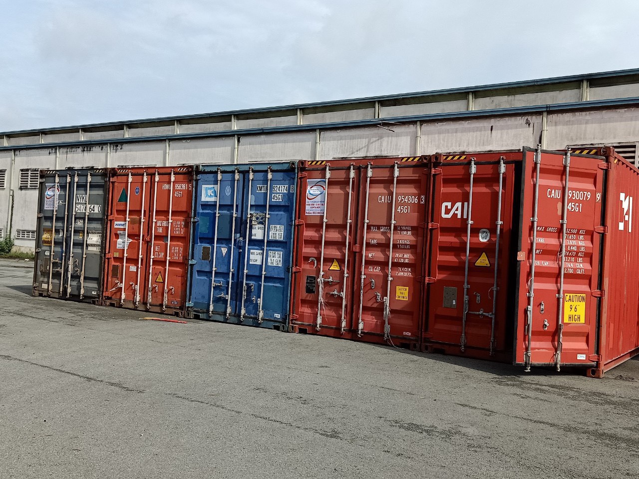cho thuê container tại Tân Uyên