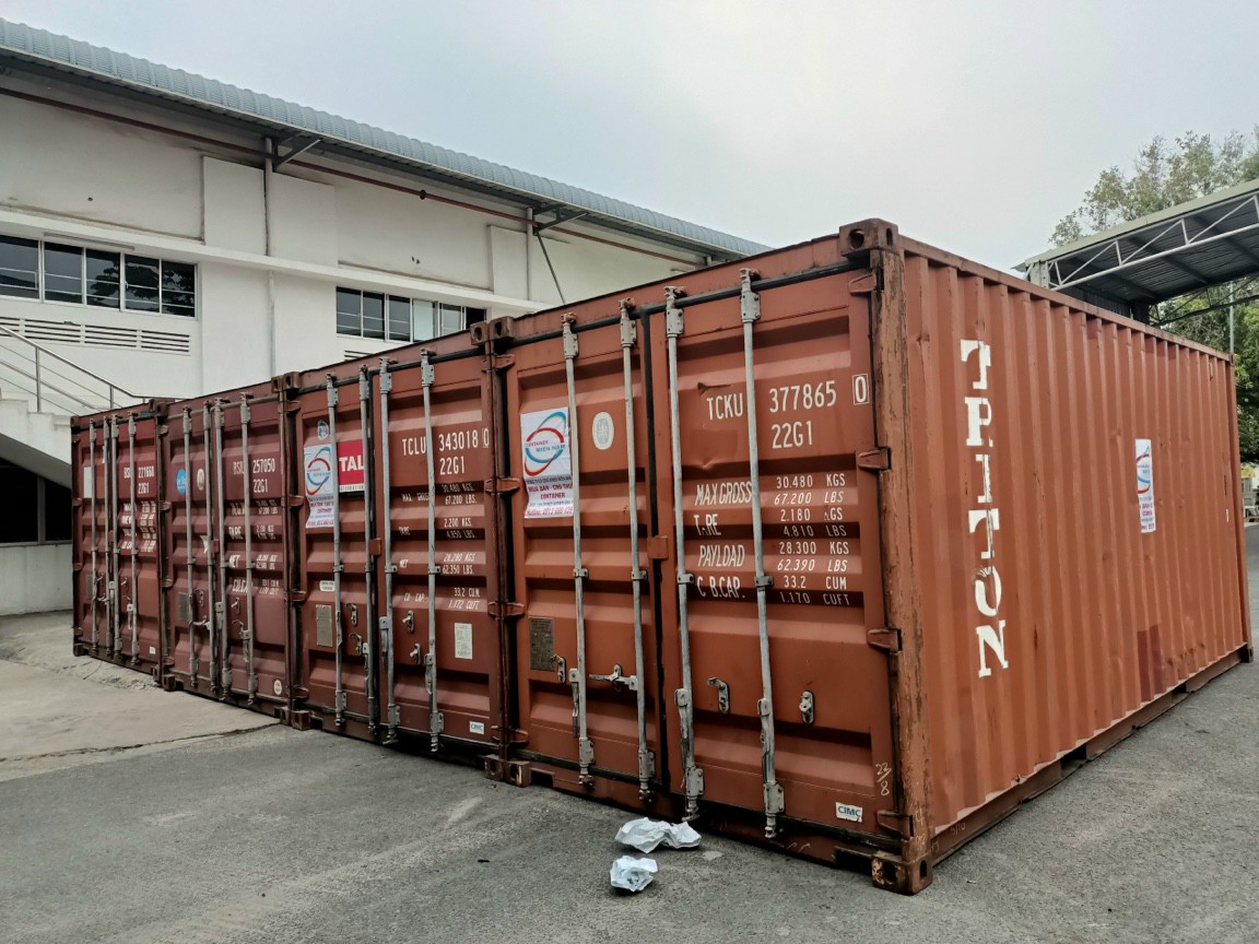 Cho thuê container chứa hàng giá rẻ tại KCN Mỹ Phước