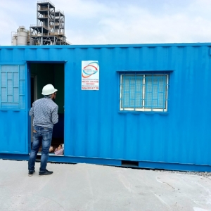 CONTAINER 20FEET VĂN PHÒNG TOILET
