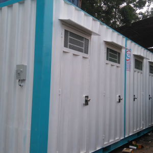 Bán và cho thuê nhà về sinh di động bằng container