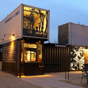 THIẾT KẾ NHÀ HÀNG, QUÁN CAFE CONTAINER